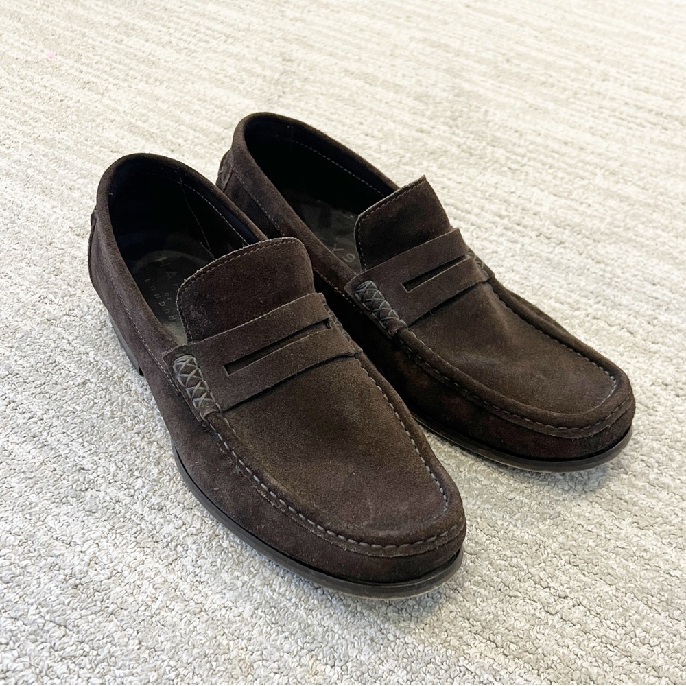 Harry’s of London Suede Penny Loafers